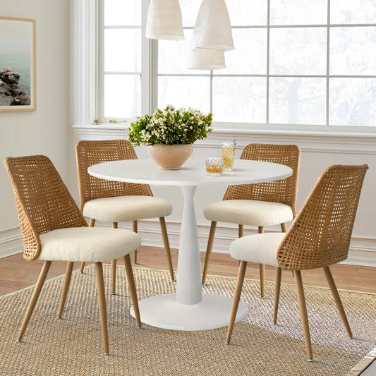 Nataley 5 - Piece Pedestal Dining Set