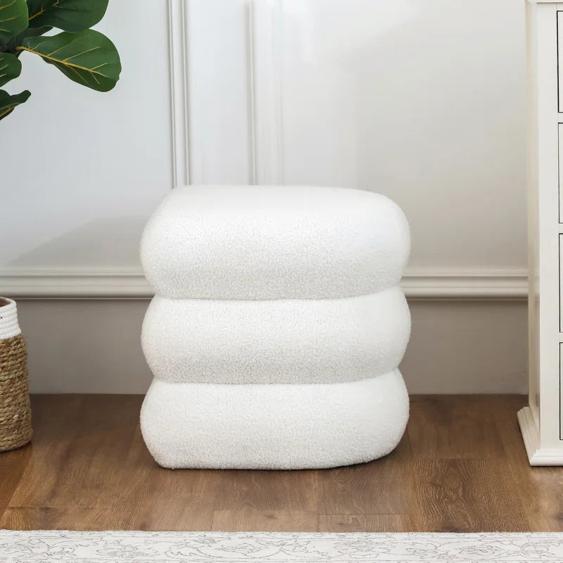 Semi-Circle Ottoman Footrest