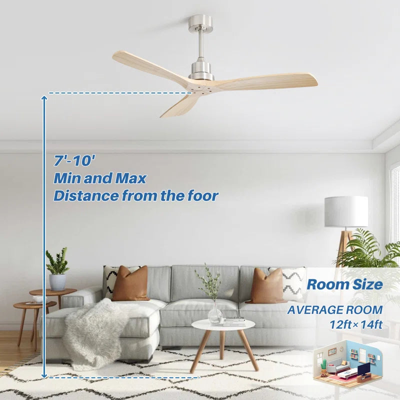 Nicola 52'' Ceiling Fan