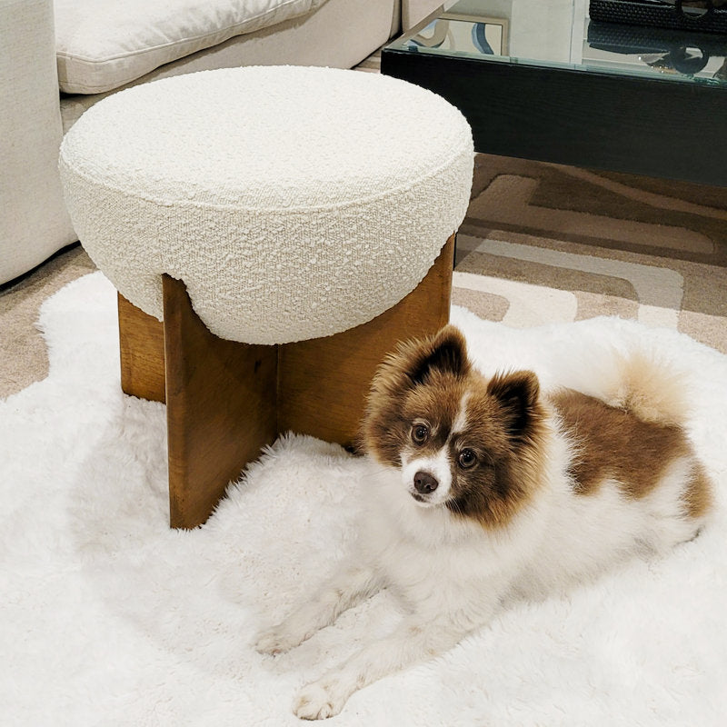 Lucid Upholstered Ottoman