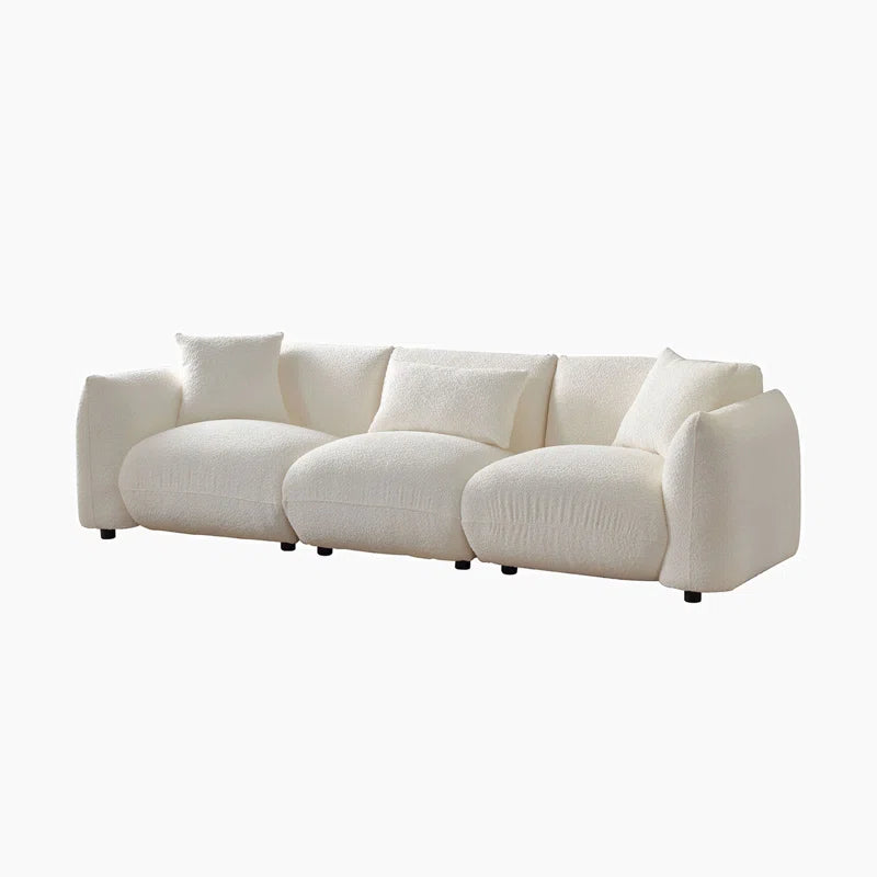 Melachroini Mid Century Modern Couch 3-Seater Sofa for Livingroom