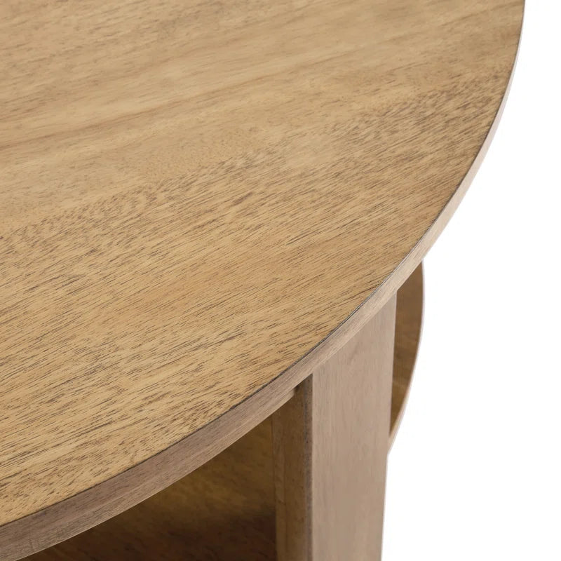 Prayash Tiered round Living Room Coffee Table