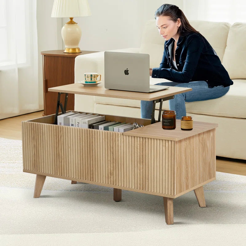 Saltash Lift Top Coffee Table with Storage